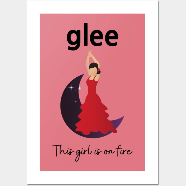 Glee/Santana Tribute Wall Art by Said with wit